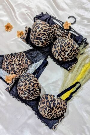 Silkē Wild Noir Bra & Panty Set