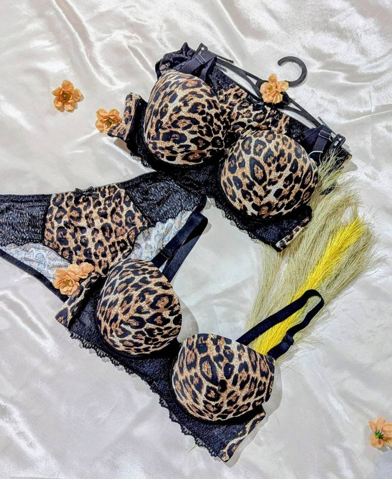 Silkē Wild Noir Bra & Panty Set